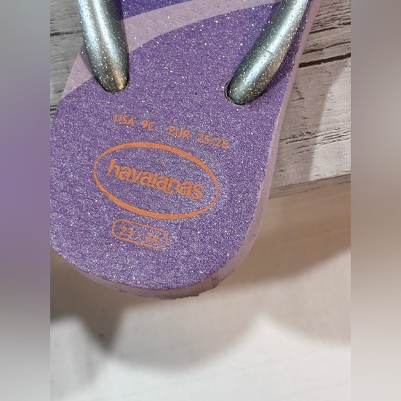💜Havaianas Slim Flip Flops – Quiet Lilac 💜 - Picture 4 of 7